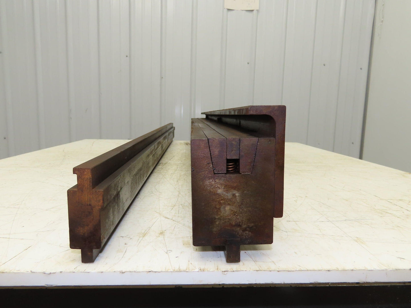 Press Brake U Bend Die 49" Long 1/2" Wide 1/2" Deep 1/2" Safety Tang