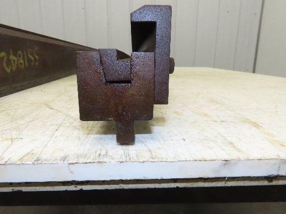 Press Brake U Punch Die Set 53" Long 11/32" Wide 9/32" Deep Backstop