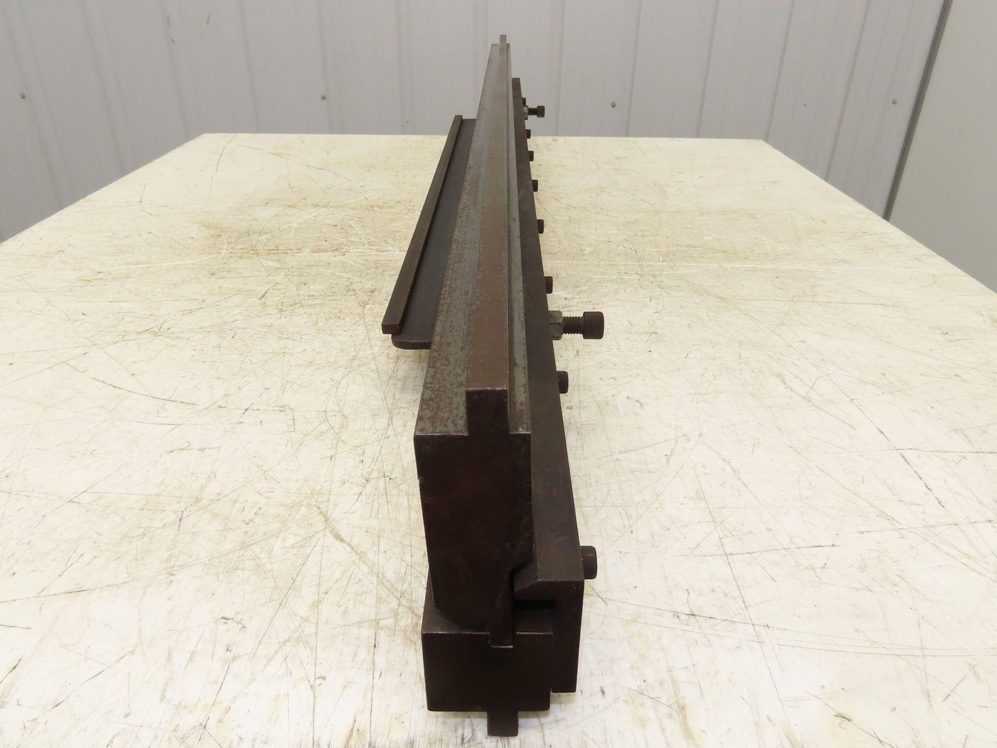 Press Brake U Punch Die Set 53" Long 11/32" Wide 9/32" Deep Backstop