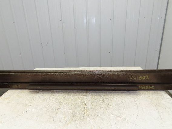 Press Brake U Punch Die Set 53" Long 11/32" Wide 9/32" Deep Backstop