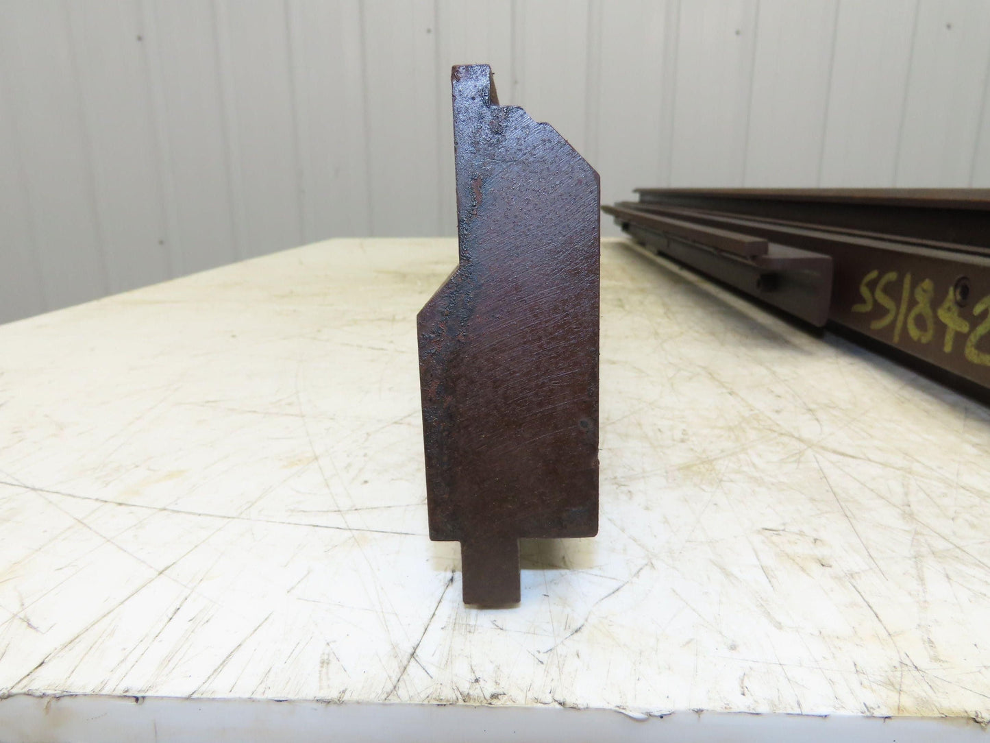 Press Brake U Punch Die Set 53" Long 11/32" Wide 9/32" Deep Backstop