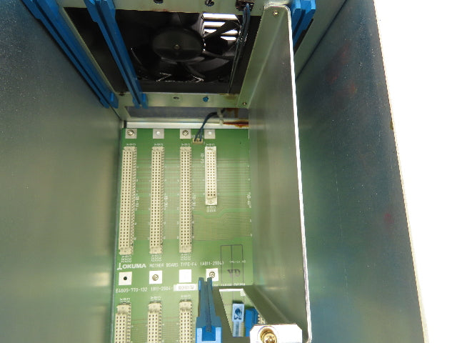 Okuma E7191-00U-002 Fixed 4-Rack PLC Chassis Unit with Motherboard 1911-2904