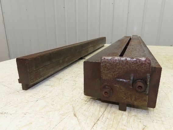 Press Brake Die Set 37" Long Hemming Standing Seam 5/8" H 1/8" Wide