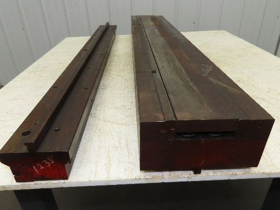 Press Brake Punch Die Set 48" Long 3-1/2" U Bend 9/16" Deep 1/2" Safety Tang