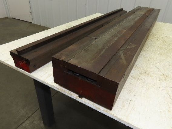 Press Brake Punch Die Set 48" Long 3-1/2" U Bend 9/16" Deep 1/2" Safety Tang
