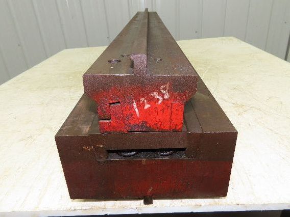 Press Brake Punch Die Set 48" Long 3-1/2" U Bend 9/16" Deep 1/2" Safety Tang