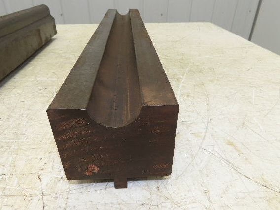 Press Brake Punch Die Set 24-1/2" Long 1-5/8" U Bend 3/4" Deep 1/2" Tang