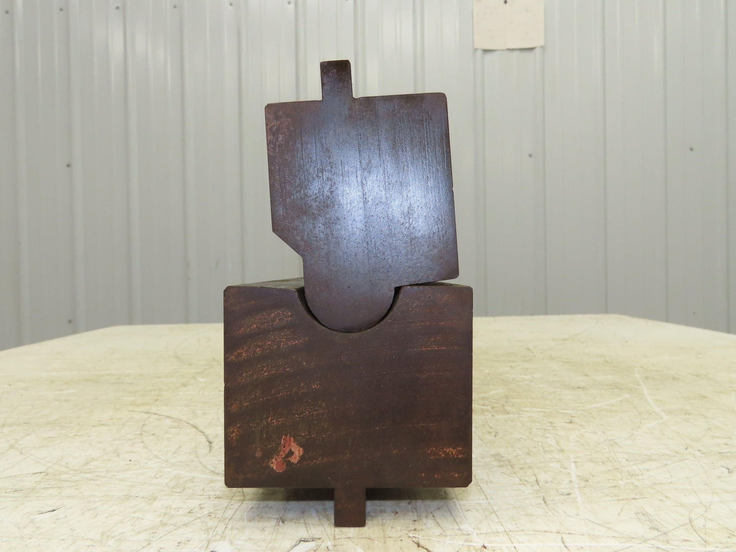Press Brake Punch Die Set 24-1/2" Long 1-5/8" U Bend 3/4" Deep 1/2" Tang