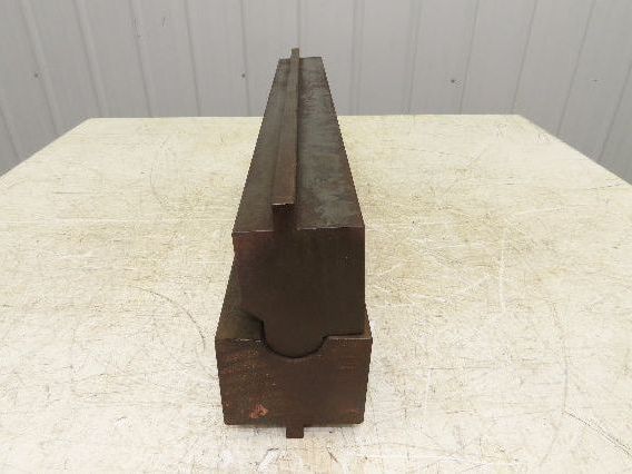 Press Brake Punch Die Set 24-1/2" Long 1-5/8" U Bend 3/4" Deep 1/2" Tang