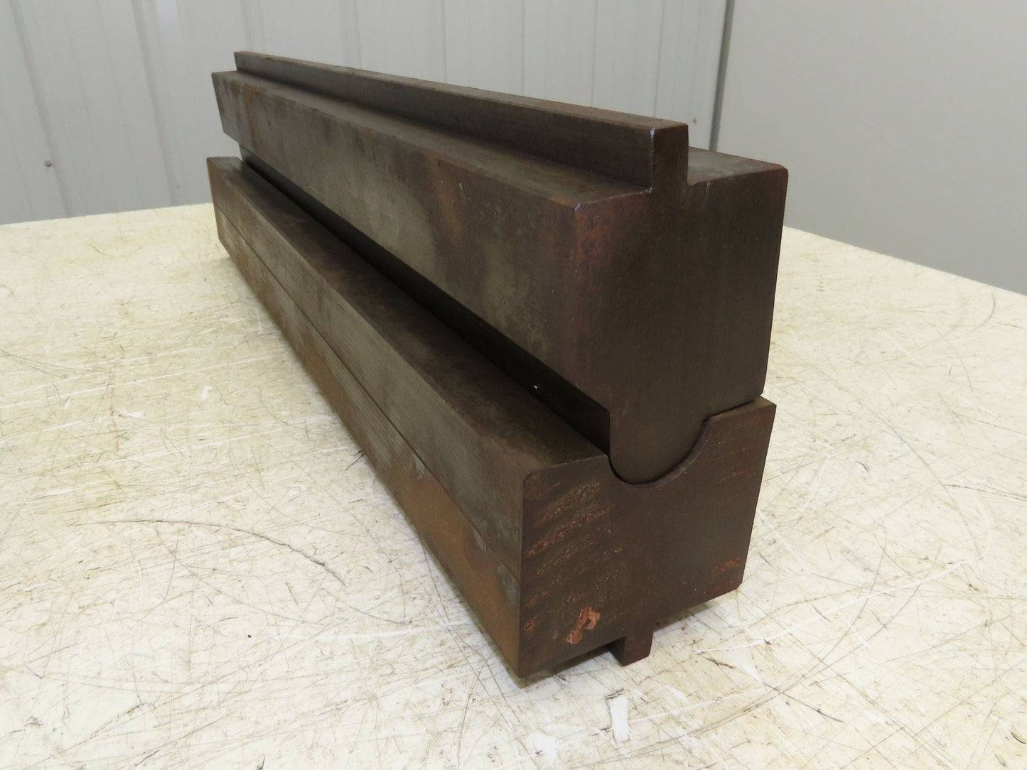 Press Brake Punch Die Set 24-1/2" Long 1-5/8" U Bend 3/4" Deep 1/2" Tang