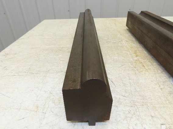 Press Brake Punch Die Set 24-1/2" Long 1-5/8" U Bend 3/4" Deep 1/2" Tang