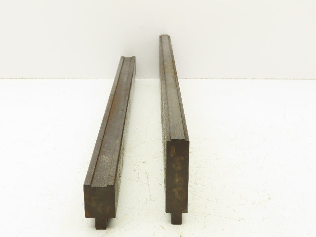 Press Brake Punch Die Set 24-1/2" Long 3/4" U Bend 3/32" Deep 1/2" Tang