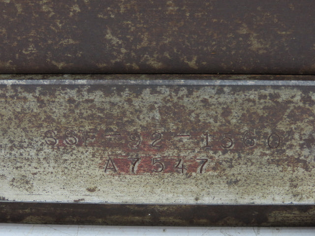 Press Brake Punch Die Set 24-1/2" Long 3/4" U Bend 3/32" Deep 1/2" Tang