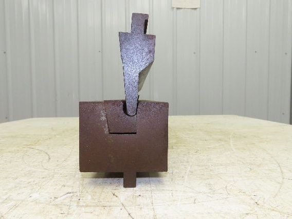 Press Brake Punch Die Set 25" Long 3/8" U Bend 9/16" Deep 1/2" Safety Tang