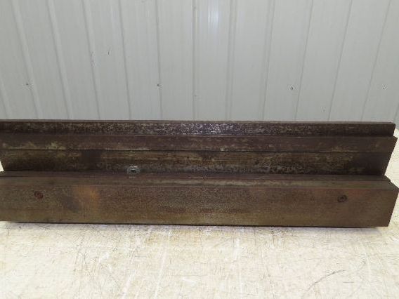 Press Brake Punch Die Set 25" Long 3/8" U Bend 9/16" Deep 1/2" Safety Tang