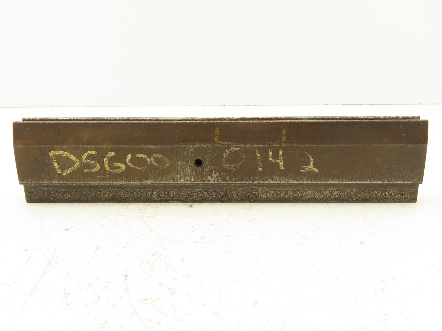 Press Brake Die 11" Long 30° V 7/16" W 5/8" D 1-3/8" H 1/2" Tang