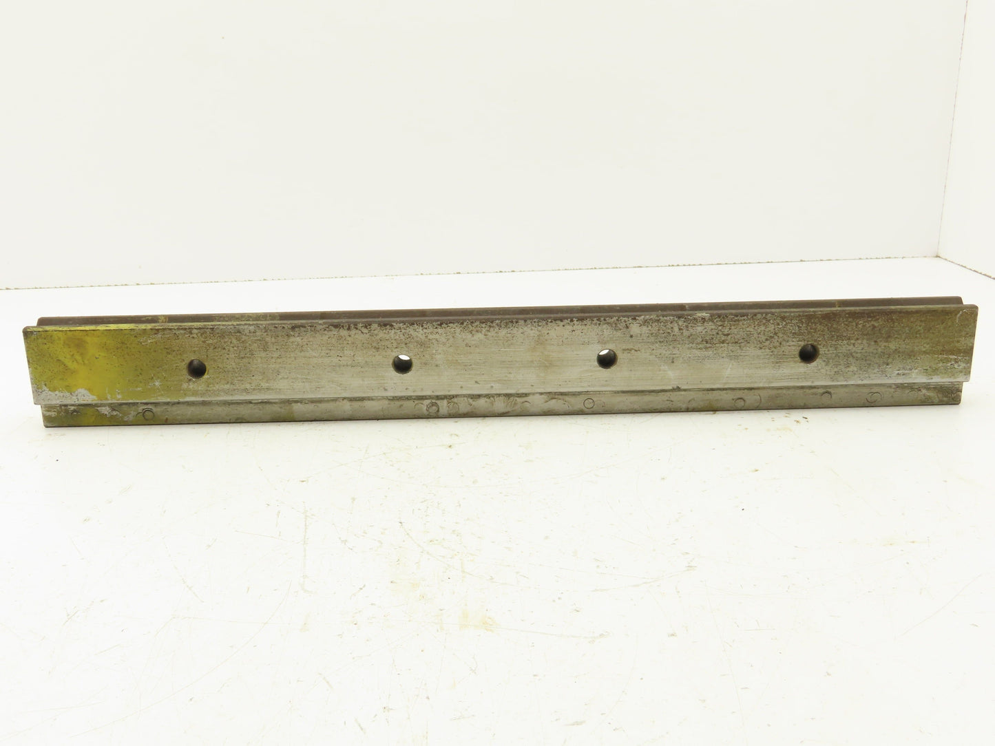 Press Brake Die 20-7/8" Long 90° V 9/16" W 1/4" D 1-3/4" H 1/2" Tang