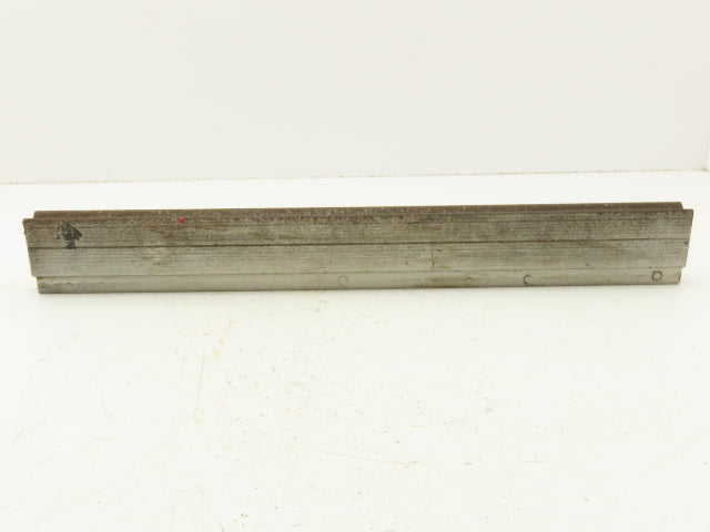 Press Brake Die 19-3/8" Long 90° V 5/8" W 5/16" D 1-3/4" H 1/2" Tang