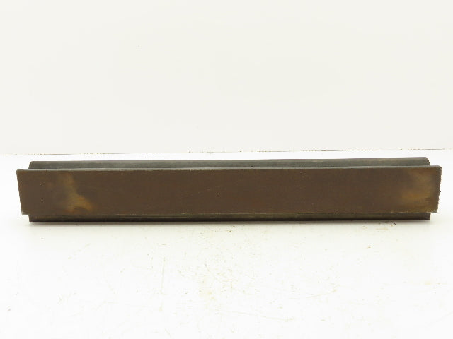 Press Brake Die 19-7/8" L 3/4" Round U Bend 1-1/8" W 3/8" D 2-1/4" H 1/2" Tang