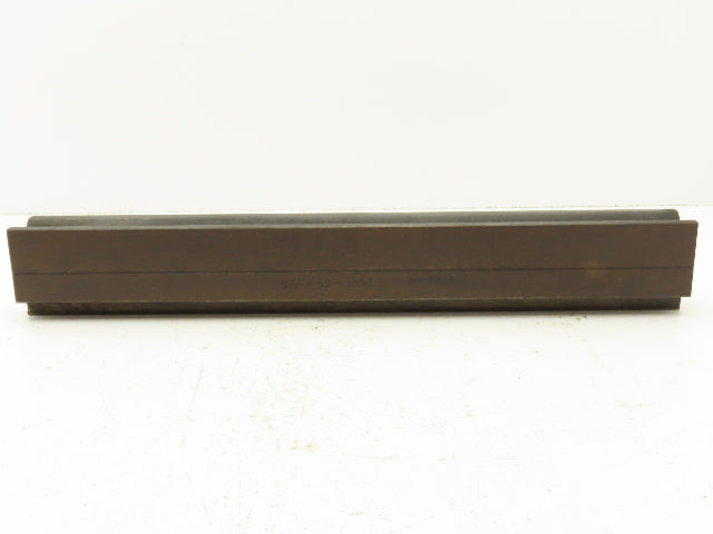 Press Brake Die 19-7/8" L 3/4" Round U Bend 1-1/8" W 3/8" D 2-1/4" H 1/2" Tang