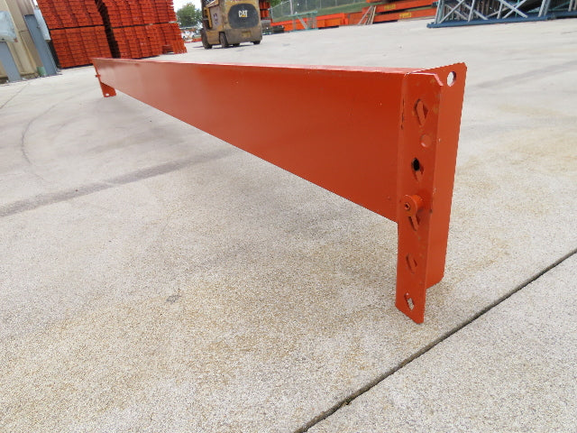Interlake 108"x 6" Teardrop Pallet Racking Rack Step Beam Crossmember 8040Lb