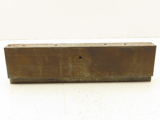 Press Brake Blank Die 12" Long 2-5/8" High 1-1/4" Wide 1/2" Tang