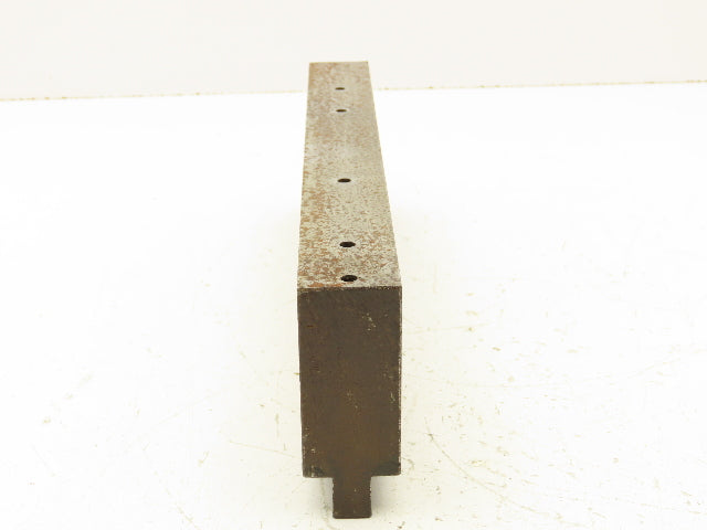 Press Brake Blank Die 12" Long 2-5/8" High 1-1/4" Wide 1/2" Tang