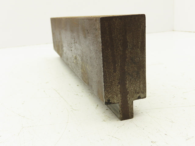 Press Brake Blank Die 13-9/16" Long 2-3/4" High 1-7/16" Wide 1/2" Tang