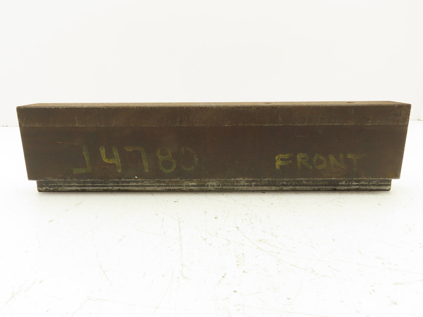 Press Brake Blank Die 13-9/16" Long 2-3/4" High 1-7/16" Wide 1/2" Tang
