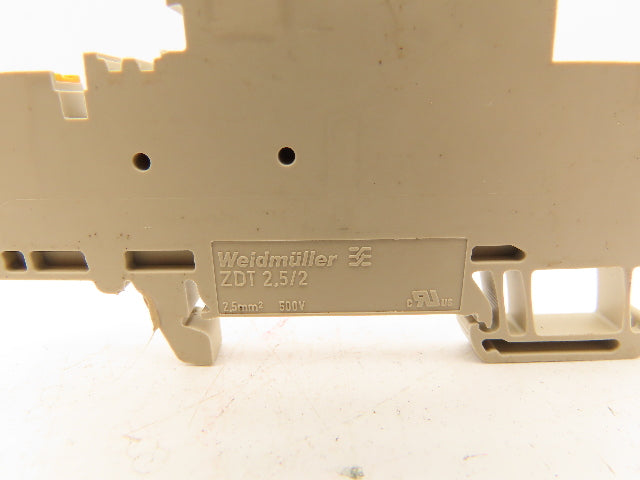 Weidmuller ZDT 2,5/2 PE Double Tier Terminal Block Cross Connector Lot of 18