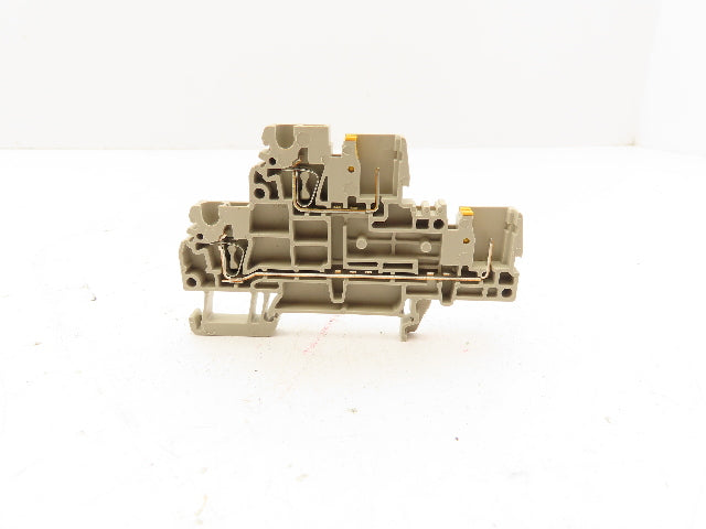 Weidmuller ZDT 2,5/2 PE Double Tier Terminal Block Cross Connector Lot of 18