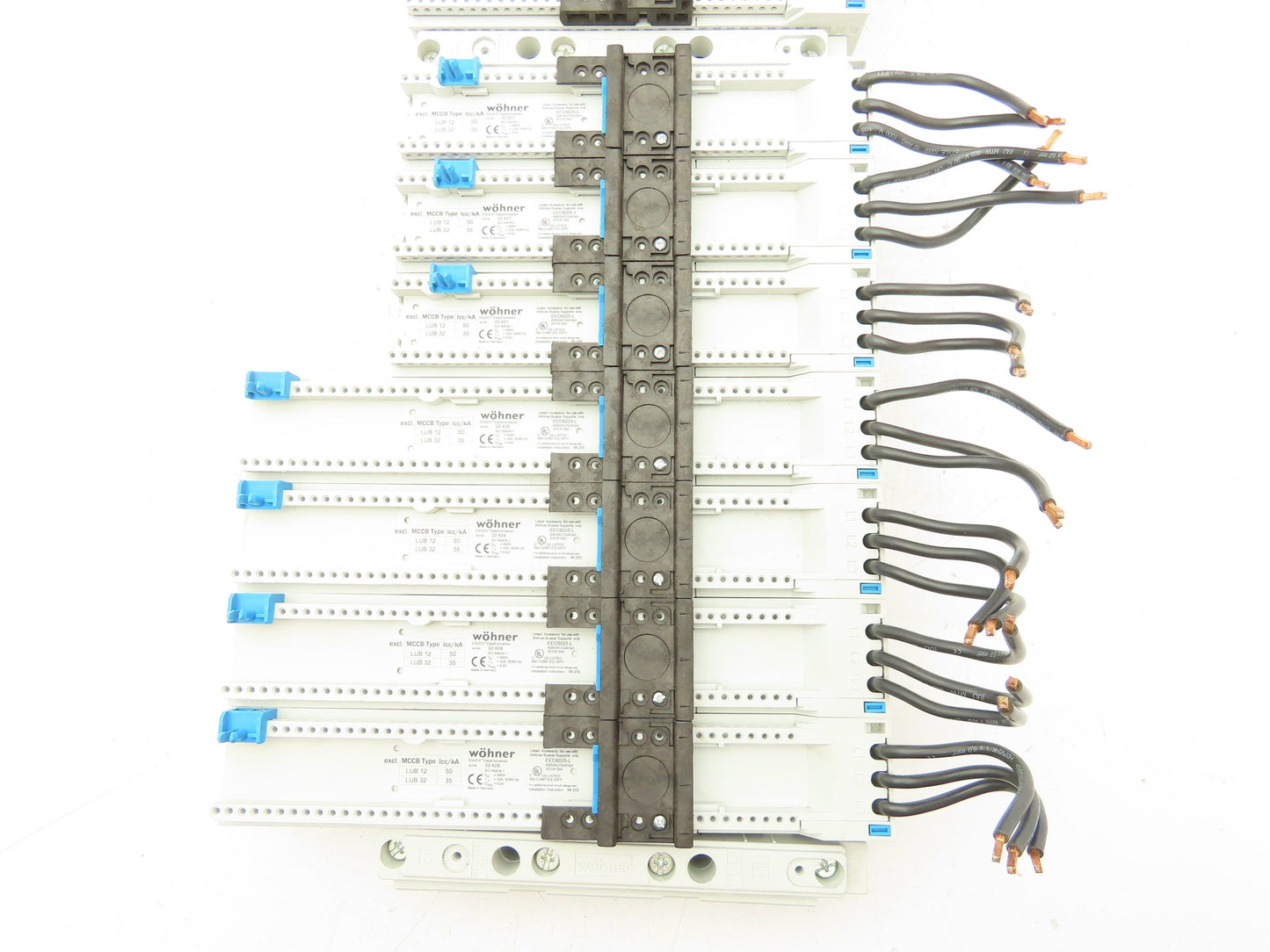 Wöhner EEC6025-L Busbar Adapter Chassis Rack 600V 32A 3PH