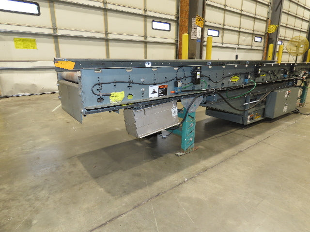 Hytrol 18"x 10' EZLogic Accumulation Roller Conveyor 15"BF Belt Drive 460V 57FPM