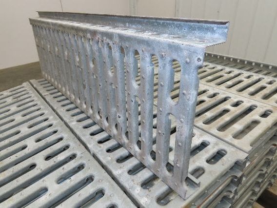 Interlake 9"x 30" Galvanized Steel Slotted Pallet Racking Deck 34"D Rack 100pcs