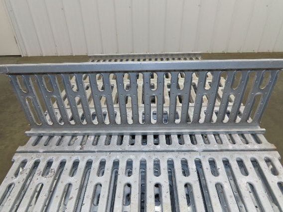 Interlake 9"x 30" Galvanized Steel Slotted Pallet Racking Deck 34"D Rack 100pcs
