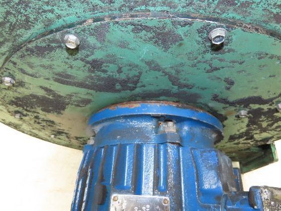 Siemens 20NFM-3-5-36 Backward Incline Centrifugal Blower 16" Fan 5HP 460V Motor