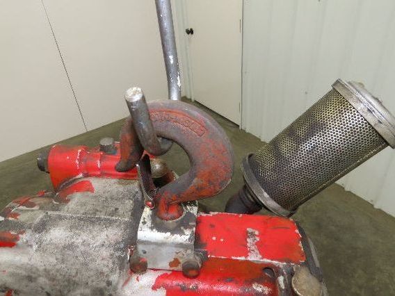 Chicago Pneumatic 1/2 Ton 1000Lb Power Vane Air Chain Hoist 10' 3" Lift Pendant