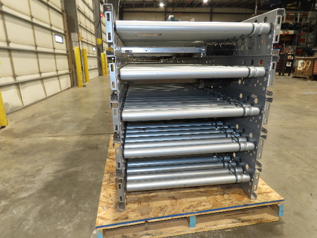Hilmot 30"x 126' MDR 24VDC Motorized Roller Conveyor 27"BF Variable Speed Zones