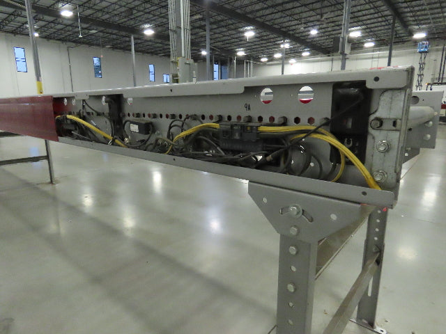 Hilmot 30"x 126' MDR 24VDC Motorized Roller Conveyor 27"BF Variable Speed Zones