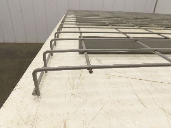 New Pallet Rack Wire Deck 42x46" Waterfall 3 Step Channel Racking 2500lb Mesh