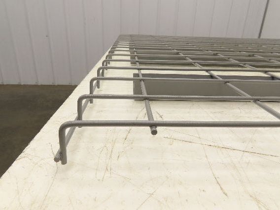 New Pallet Rack Wire Deck 42x46" Waterfall 4 Step Channel Racking 3500lb Mesh