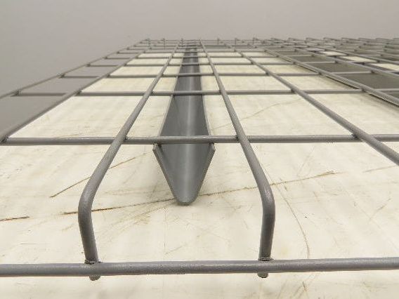 New Pallet Rack Wire Deck 42x46" Waterfall 4 Step Channel Racking 3500lb Mesh