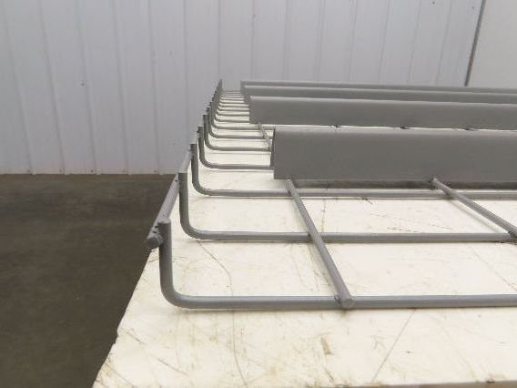 New Pallet Rack Wire Deck 42x46" Waterfall 4 Step Channel Racking 3500lb Mesh