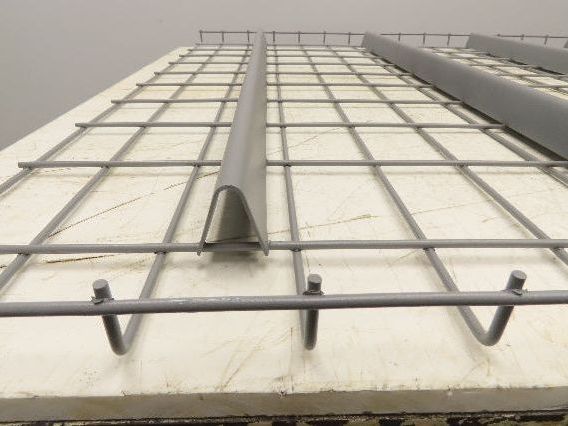 New Pallet Rack Wire Deck 42x46" Waterfall 4 Step Channel Racking 3500lb Mesh