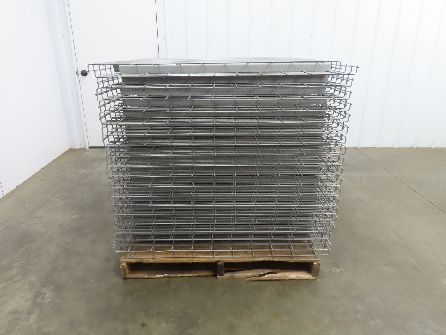 New Pallet Rack Wire Deck 42x46" Waterfall 4 Step Channel Racking 3500lb Mesh