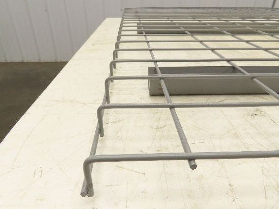 New Pallet Rack Wire Deck 42x52" Waterfall 3 Step Channel Racking 2500lb Mesh