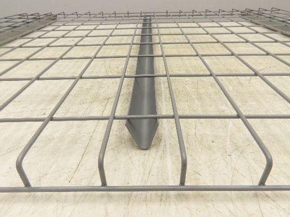 New Pallet Rack Wire Deck 42x52" Waterfall 3 Step Channel Racking 2500lb Mesh