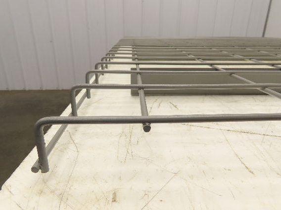 New Pallet Rack Wire Deck 42x58" Waterfall 4 Step Channel Racking 2500lb Mesh