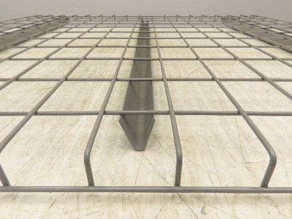 New Pallet Rack Wire Deck 44x46" Waterfall 3 Step Channel Racking 2500lb Mesh