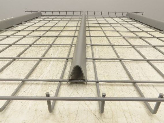New Pallet Rack Wire Deck 44x46" Waterfall 3 Step Channel Racking 2500lb Mesh